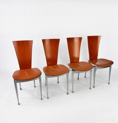 Postmodern Dining Chairs, 1980s, Set of 4-RMX-1779610