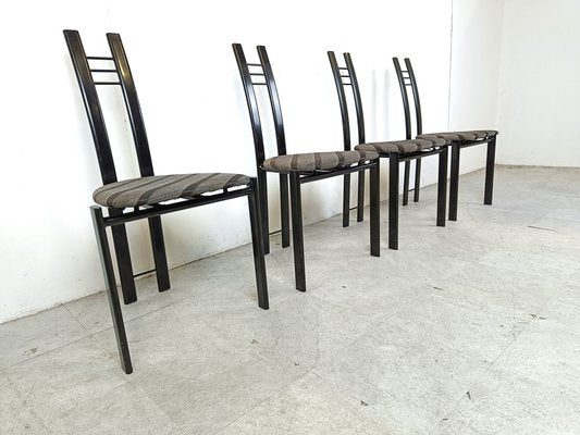 Postmodern Dining Chairs, 1980s, Set of 4-IRH-1788429