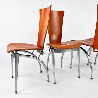 Postmodern Dining Chairs, 1980s, Set of 4-RMX-1779610