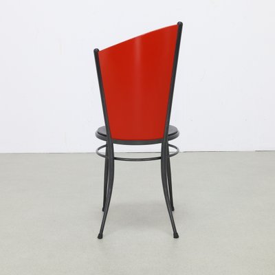 Postmodern Dining Chairs, 1980s, Set of 4-RZV-2036052