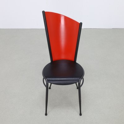 Postmodern Dining Chairs, 1980s, Set of 4-RZV-2036052