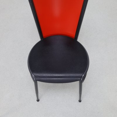 Postmodern Dining Chairs, 1980s, Set of 4-RZV-2036052