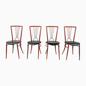 Postmodern Dining Chairs, 1980s, Set of 4-IRH-1735562