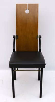 Postmodern Dining Chairs by Pierre Cardin, Italy, 1980s, Set of 4-FER-965761