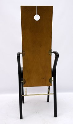 Postmodern Dining Chairs by Pierre Cardin, Italy, 1980s, Set of 4-FER-965761