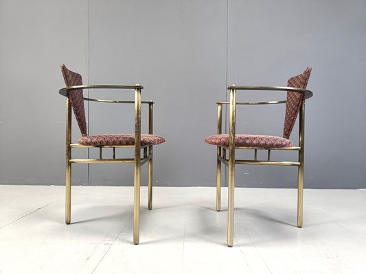 Postmodern Dining Chairs from Belgo Chrom / Dewulf Selection, 1980s, Set of 6-IRH-2032235