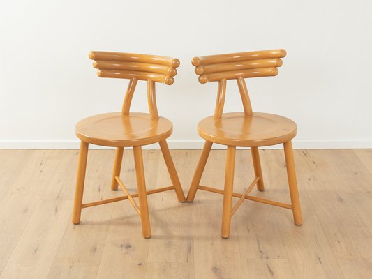 Postmodern Dining Chairs from EKA Wohnmöbel, 1960s, Set of 2-GPP-1796970