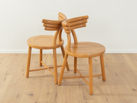 Postmodern Dining Chairs from EKA Wohnmöbel, 1960s, Set of 2-GPP-1796970