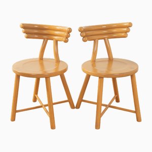 Postmodern Dining Chairs from EKA Wohnmöbel, 1960s, Set of 2-GPP-1796970