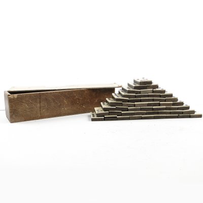 Postmodern Domino Game, Poland, 1950s, Set of 28-BKO-1824379