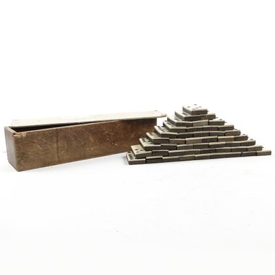 Postmodern Domino Game, Poland, 1950s, Set of 28-BKO-1824379