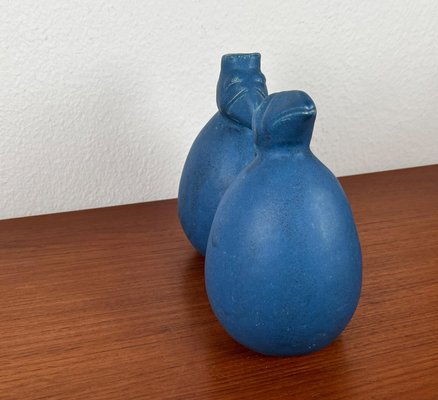 Postmodern Dutch Studio Pottery Sculptural Vase with Bird Design from Agu Reuver, Holland, 1996-UAH-2024496