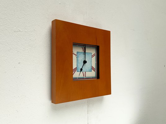 Postmodern English Wall Clock from Ziro, 1980s-UAH-1331266