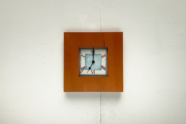 Postmodern English Wall Clock from Ziro, 1980s-UAH-1331266