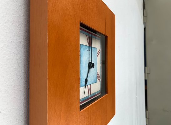 Postmodern English Wall Clock from Ziro, 1980s-UAH-1331266