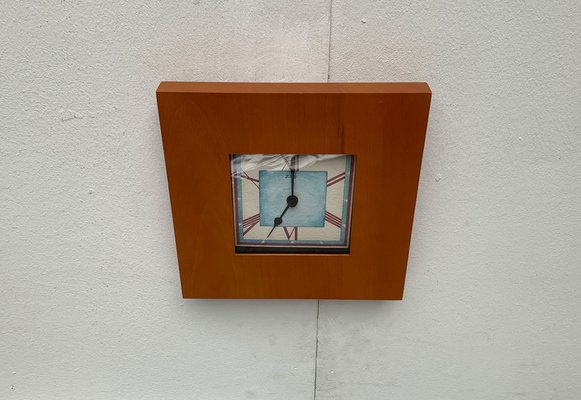 Postmodern English Wall Clock from Ziro, 1980s-UAH-1331266