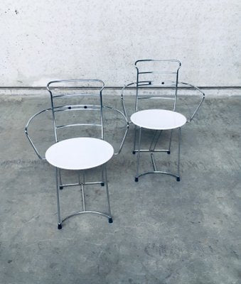 Postmodern Eridiana Dining Chairs by Antonio Citterio for Xilitalia, 1980s, Set of 2-RQV-883365