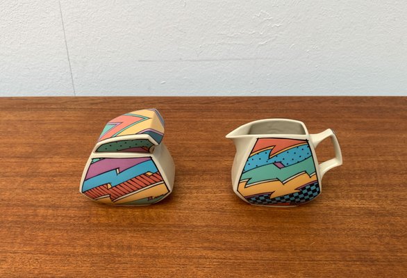 Postmodern Flash One Series Milk and Sugar Pot by Dorothy Hafner for Rosenthal, 1980s, Set of 2-UAH-1313812