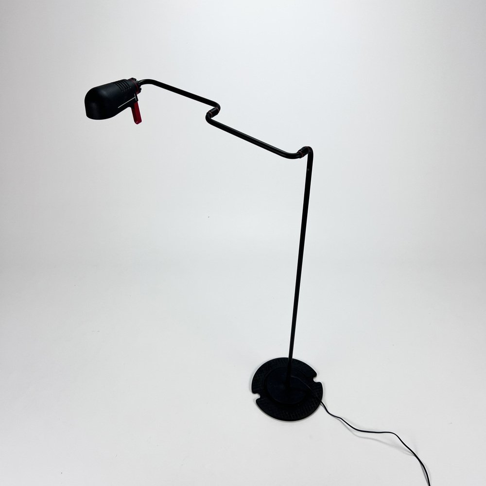 Postmodern Floor Lamp by Hannes Wettstein for Bulux, 1980s