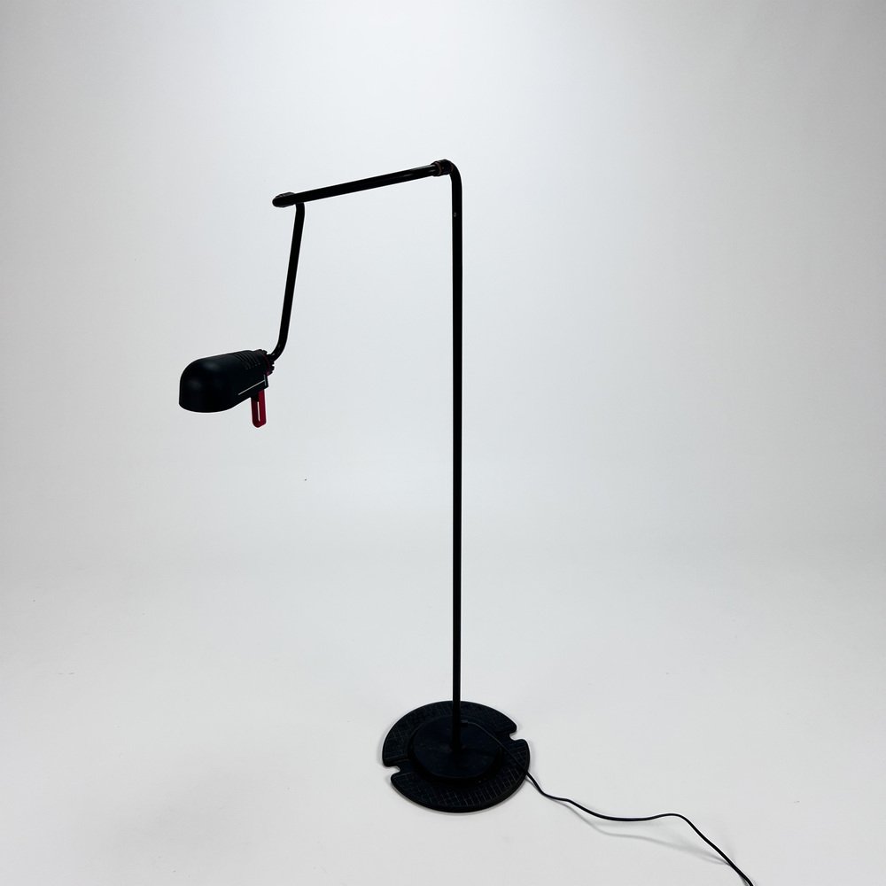 Postmodern Floor Lamp by Hannes Wettstein for Bulux, 1980s