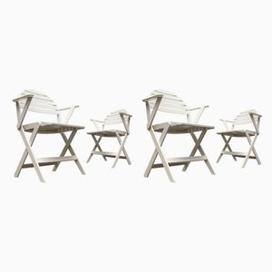 Postmodern Folding Chairs by Niels Gammelgaard for Ikea, Set of 4-UAH-1128522