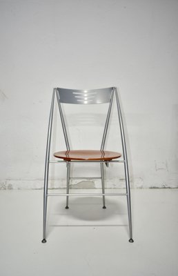 Postmodern Folding Dining Chair from Calligaris, Italy, 1980s-EHE-1286007