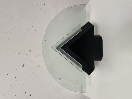 Postmodern Geometric Lamp in Glass and Metal, 1980-VAM-1792365