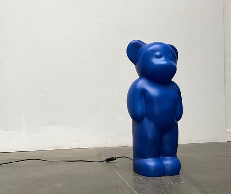 Postmodern German Lumibär Bear Floor Lamp by Klein & Leidig for Flötotto, 1990s-UAH-1764861