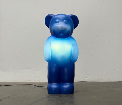 Postmodern German Lumibär Bear Floor Lamp by Klein & Leidig for Flötotto, 1990s-UAH-1764861