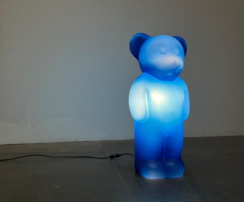 Postmodern German Lumibär Bear Floor Lamp by Klein & Leidig for Flötotto, 1990s-UAH-1764861