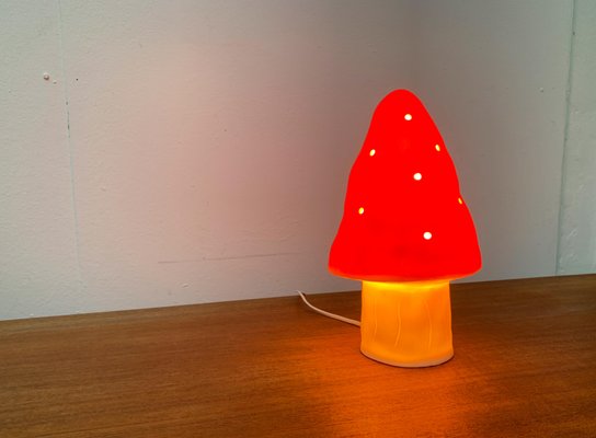 Postmodern German Plastic Mushroom Table Lamp from Heico-UAH-1128537