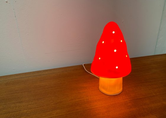 Postmodern German Plastic Mushroom Table Lamp from Heico-UAH-1128537