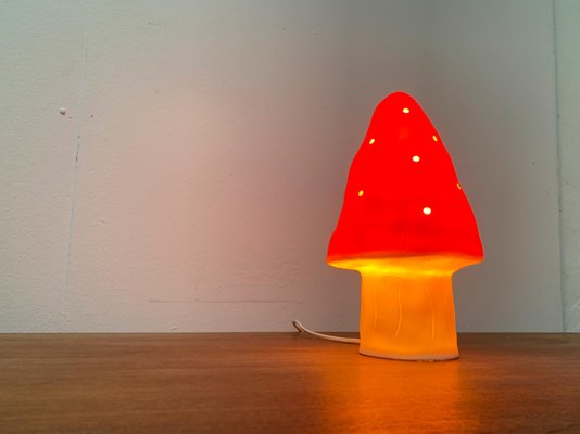 Postmodern German Plastic Mushroom Table Lamp from Heico-UAH-1128537