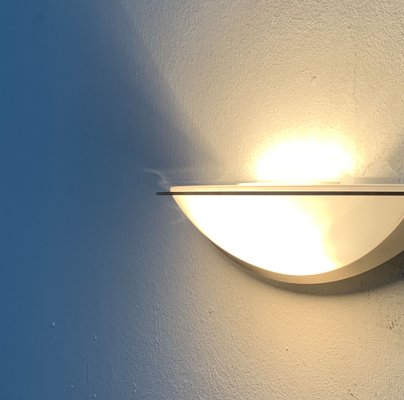 Postmodern German Space Age Wall Lamps from Glashütte Limburg, Set of 2-UAH-1122394