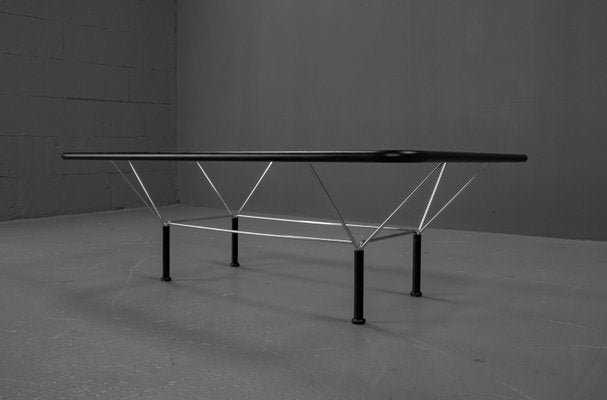 Postmodern Glass Table by Niels Bendtsen, 1970s-VLO-2028320