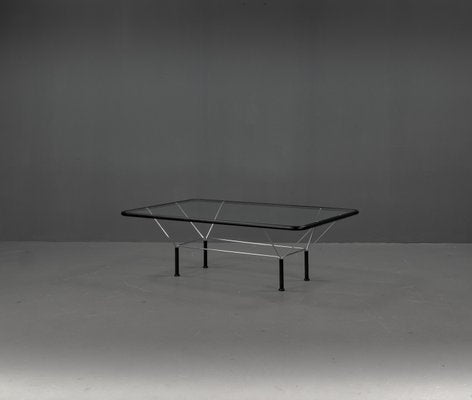 Postmodern Glass Table by Niels Bendtsen, 1970s-VLO-2028320