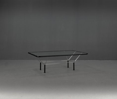 Postmodern Glass Table by Niels Bendtsen, 1970s-VLO-2028320