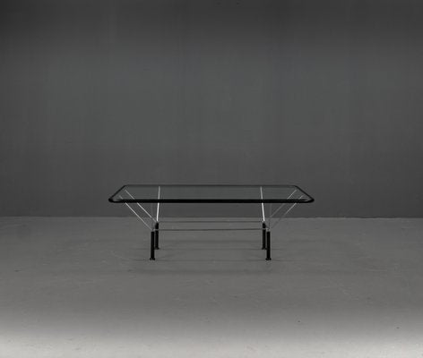 Postmodern Glass Table by Niels Bendtsen, 1970s-VLO-2028320