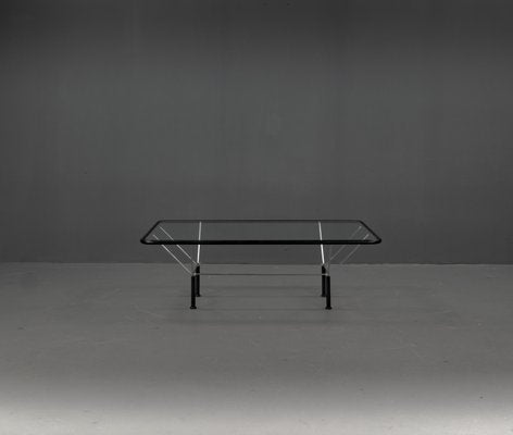 Postmodern Glass Table by Niels Bendtsen, 1970s-VLO-2028320