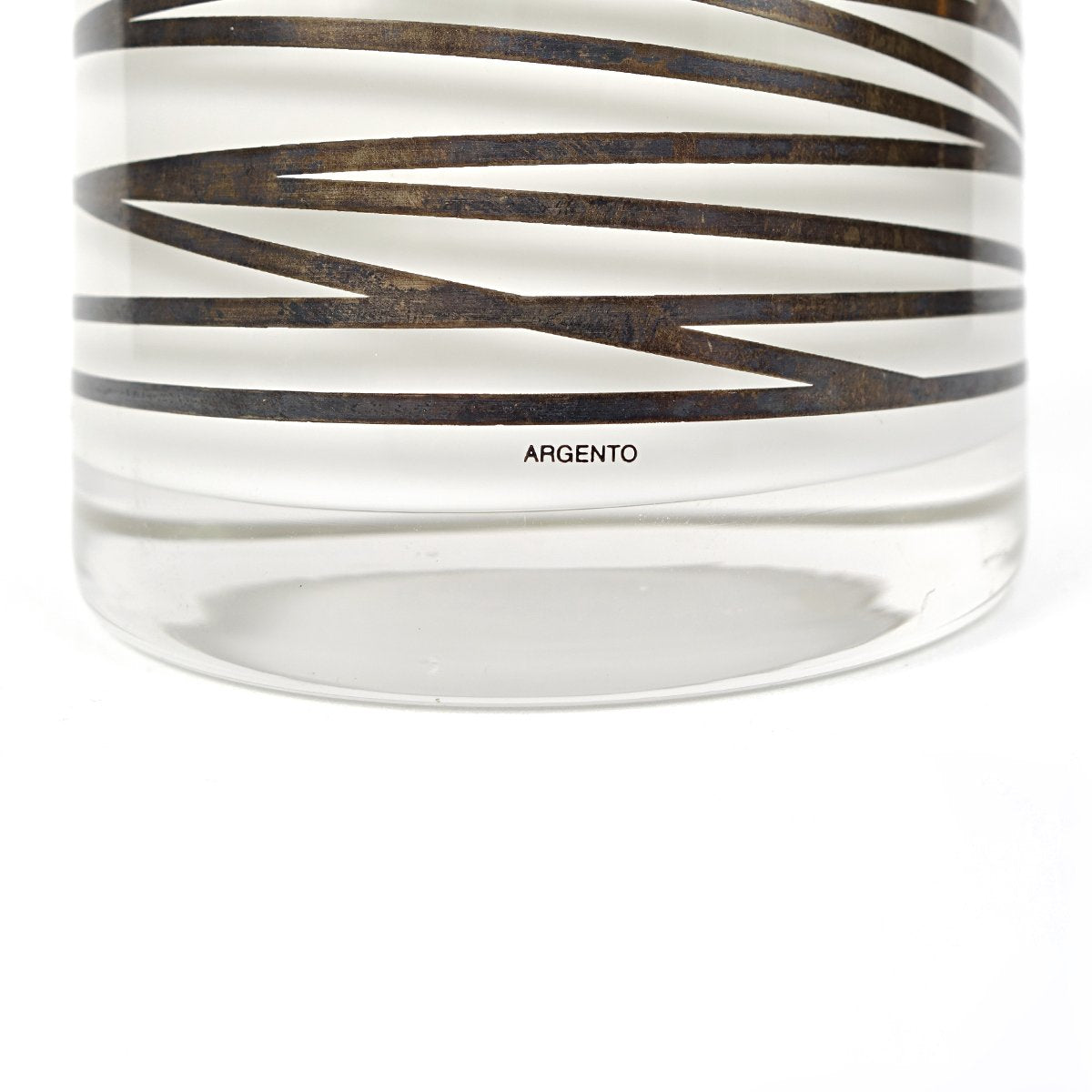 Postmodern Glass Vase by Marco Susani for HWC Egyptian / Sottsass Associati