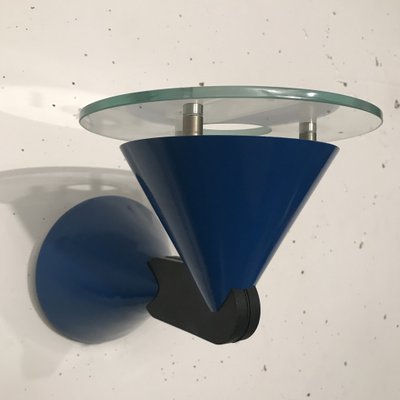 Postmodern Glass Wall Light from Verre Lumière, 1990s-VAM-1386369