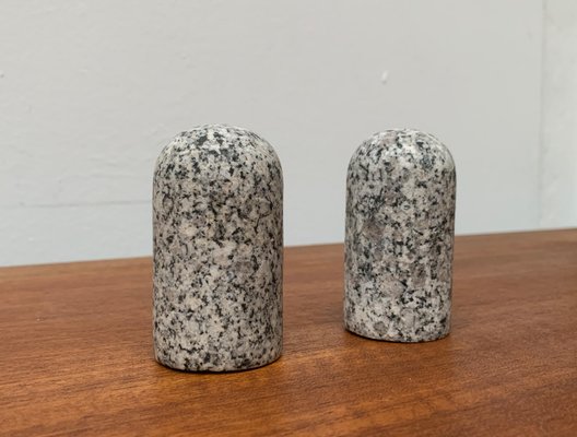 Postmodern Granite Rock Pepper and Salt Shakers, Set of 2-UAH-1128646