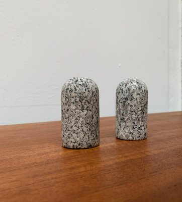 Postmodern Granite Rock Pepper and Salt Shakers, Set of 2-UAH-1128646