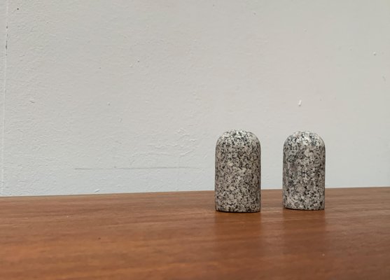 Postmodern Granite Rock Pepper and Salt Shakers, Set of 2-UAH-1128646