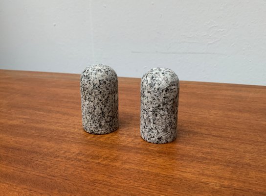 Postmodern Granite Rock Pepper and Salt Shakers, Set of 2-UAH-1128646