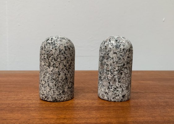 Postmodern Granite Rock Pepper and Salt Shakers, Set of 2-UAH-1128646