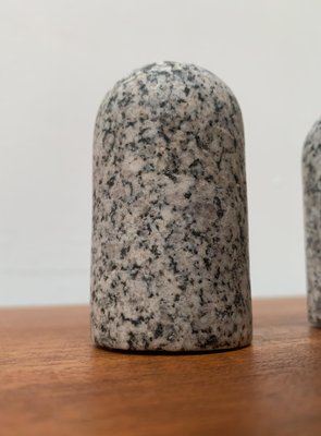 Postmodern Granite Rock Pepper and Salt Shakers, Set of 2-UAH-1128646