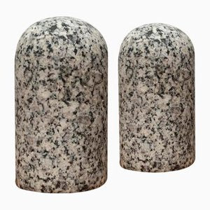 Postmodern Granite Rock Pepper and Salt Shakers, Set of 2-UAH-1128646