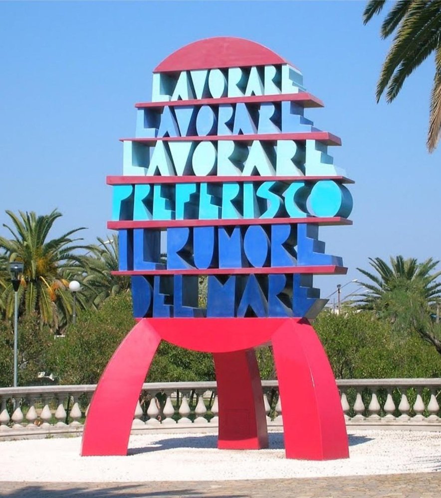 Postmodern Hat Tree Coat Rack attributed to Ugo Nespolo for Origlia Pragma, 1980s