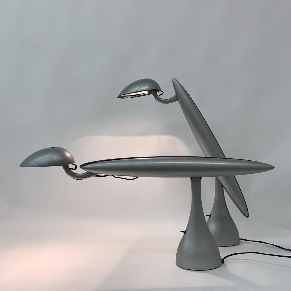 Postmodern Heron Table Lamp by Isao Hosoe for Luxo, 1980s